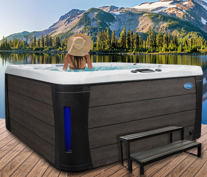 Calspas hot tub being used in a family setting - hot tubs spas for sale Independence